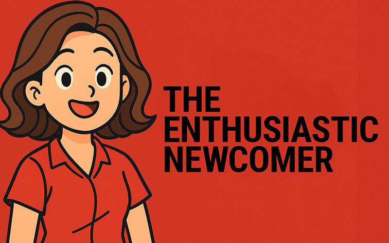 The Enthusiastic Newcomer